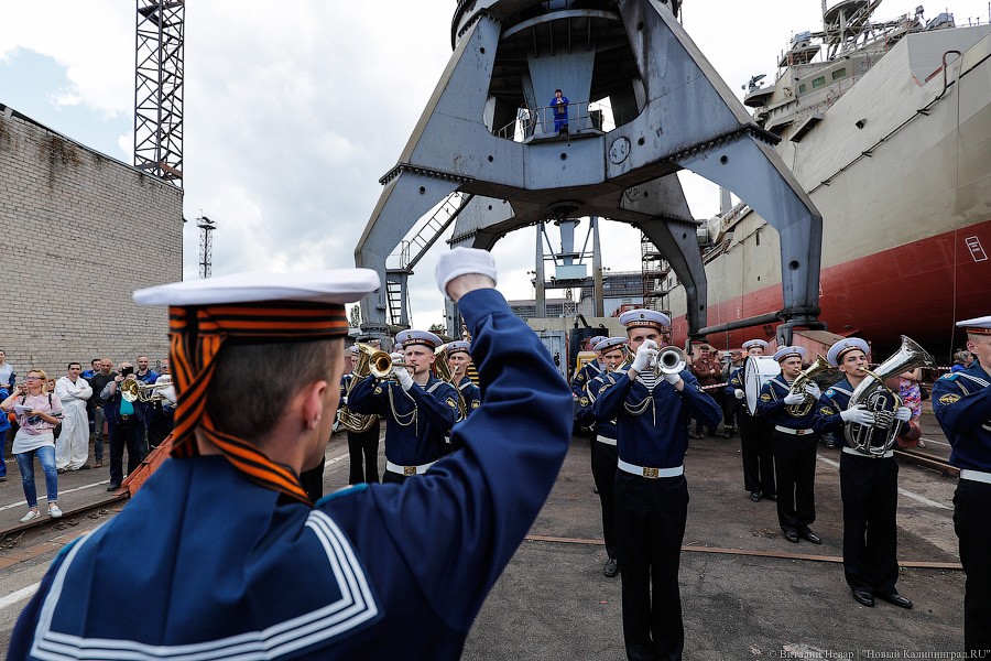 Человек и БДК: в Калининграде спустили на воду судно «Петр Моргунов»