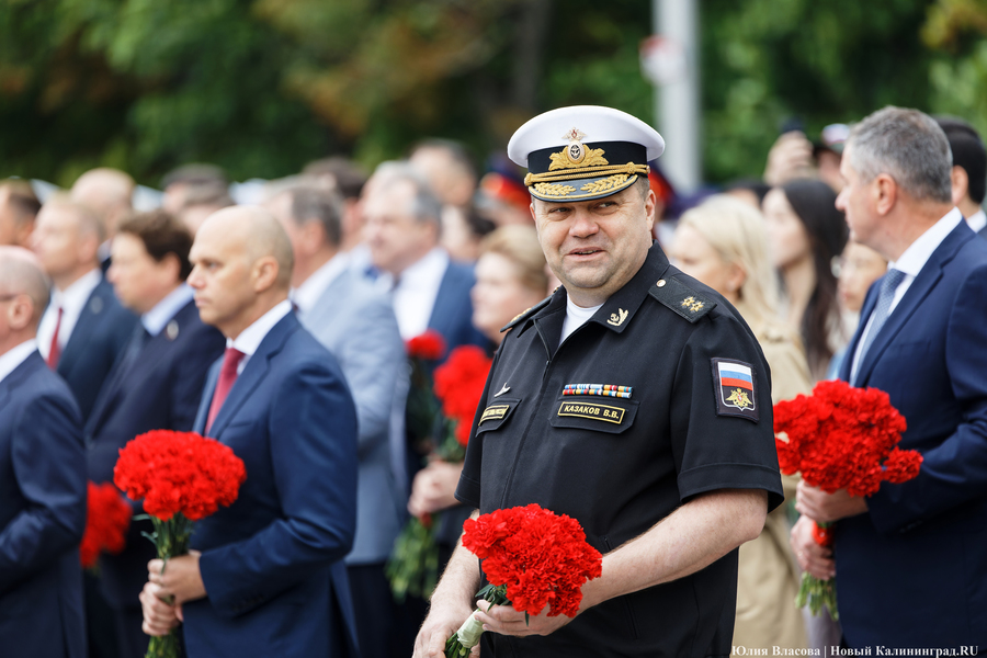 Кириенко и другие лица: в Калининграде в день 80-летия области прошла памятная церемония