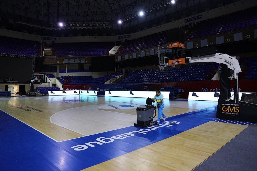 В «Янтарном» заканчивается подготовка к матчам ЦСКА в Евролиге (фото)