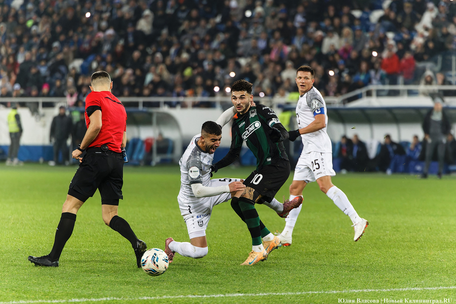 Ничья почти равна победе: как «Балтика» пободалась с «Краснодаром» (фото)