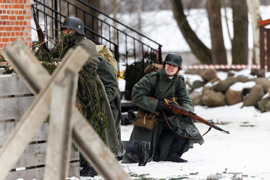 Ключ от железных ворот Кёнигсберга: как прошла реконструкция штурма Лабиау (фото)