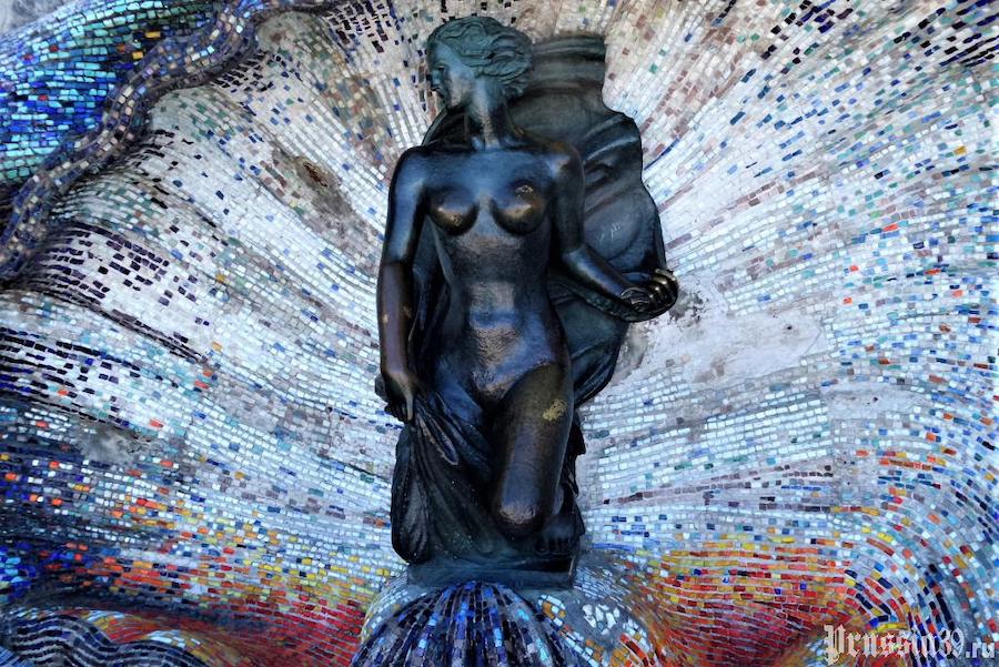 Бронзовая «Нимфа» Германа Брахерта в Светлогорске получила повреждения (фото)