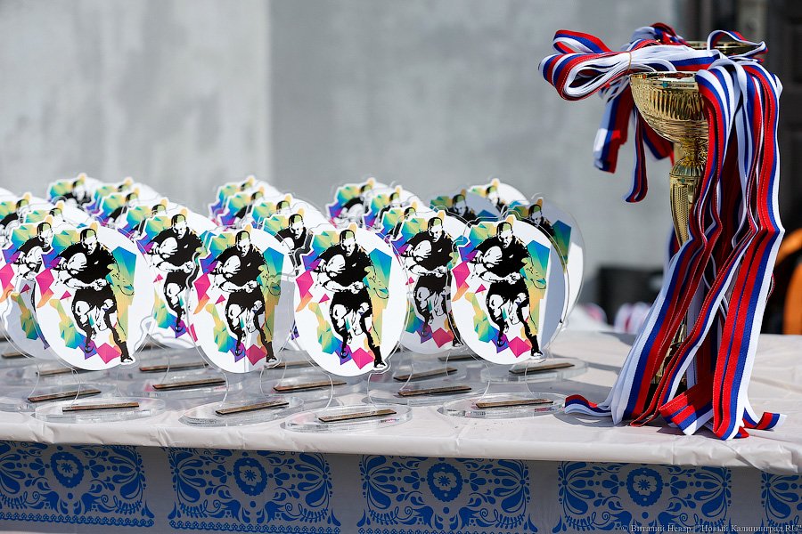 С овальным мячом: как в Калининграде прошёл турнир по регби (фото)