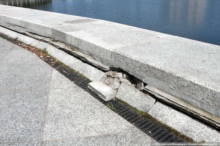 «Провал провалился»: в состоянии набережной Верхнего озера оказались виноваты все
