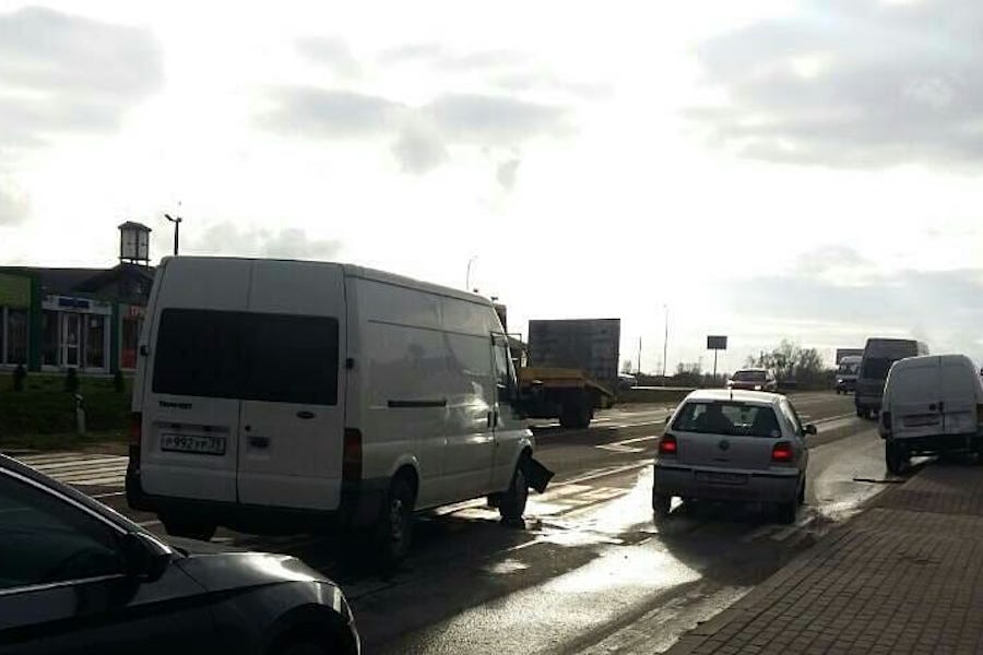 В Гурьевске на пешеходном переходе сбили женщину и 6-летнего ребенка