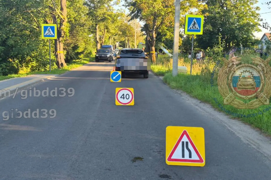 В ДТП под Зеленоградском и на трассе Калининград — Балтийск пострадали двое детей