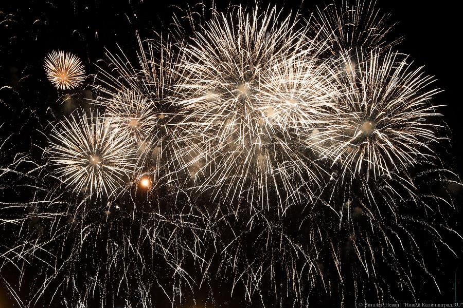 Россия вне конкурса: в Калининграде завершился чемпионат фейерверков (видео)