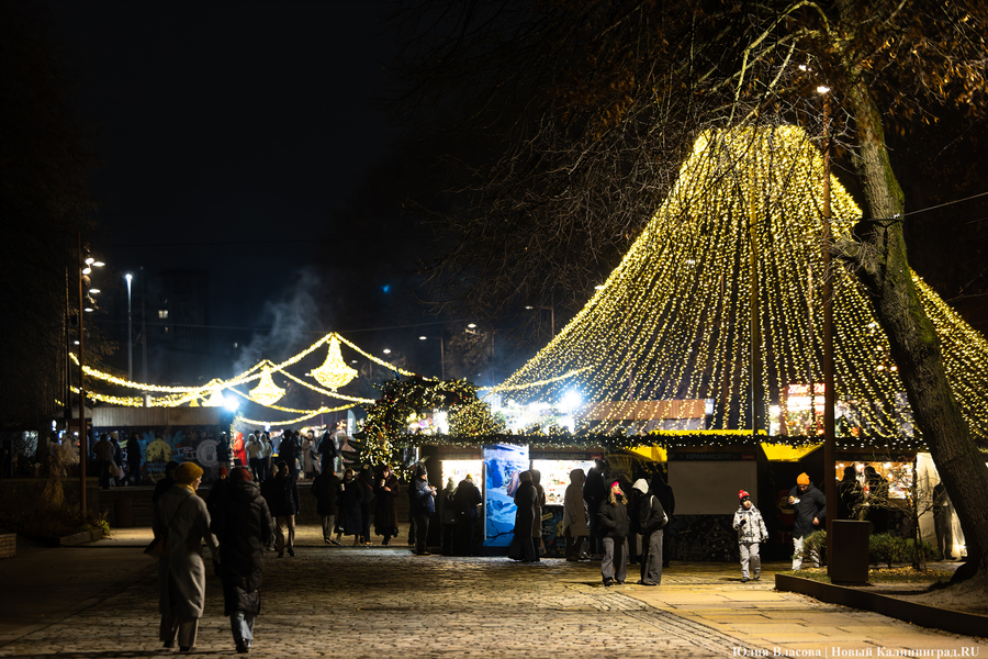 Новогодний вайб на острове Канта: как проходит праздничная ярмарка в Калининграде (фото)