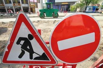 Улица Москвина в Калининграде закрывается для проезда