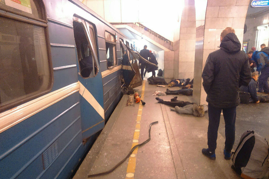 Антитеррористический комитет уточнил число пострадавших при взрыве в Санкт-Петербурге