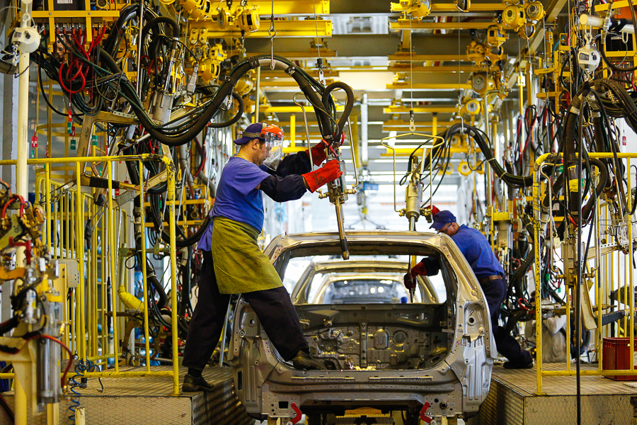 Калининградская область стала третьим регионом по объему падения промпроизводства