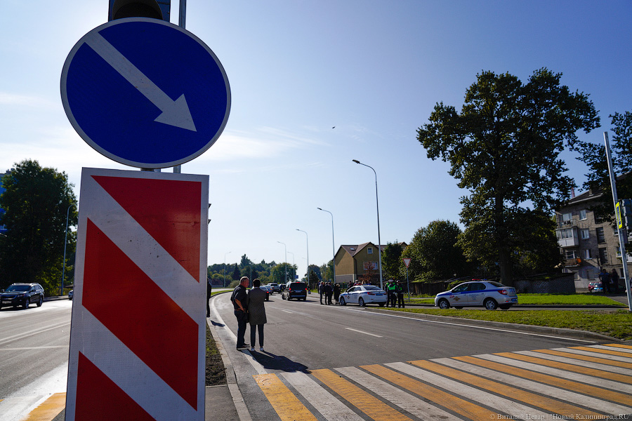 Две-четыре полосы: ул. Гагарина открылась после реконструкции (фото)