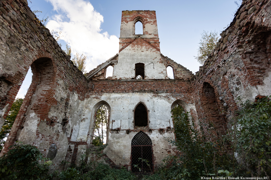 В средневековой кирхе Рудау началась подготовка к реконструкции (фото)