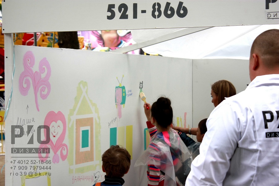 Дети Калининграда освоили новую профессию дизайнера интерьера!