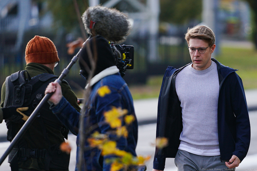 Двойная жизнь: в Калининграде продолжаются съемки сериала «Оффлайн» (фото)