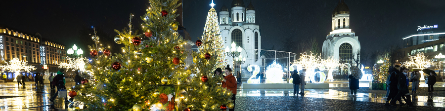 Вечерний@Калининград: новогодние гуляния, ёлочные базары и «Маяки»