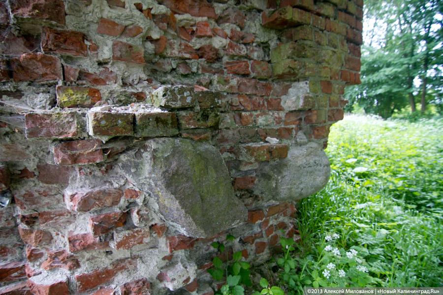 Часы и вороны: кирха в поселке Ушаково приходит в упадок