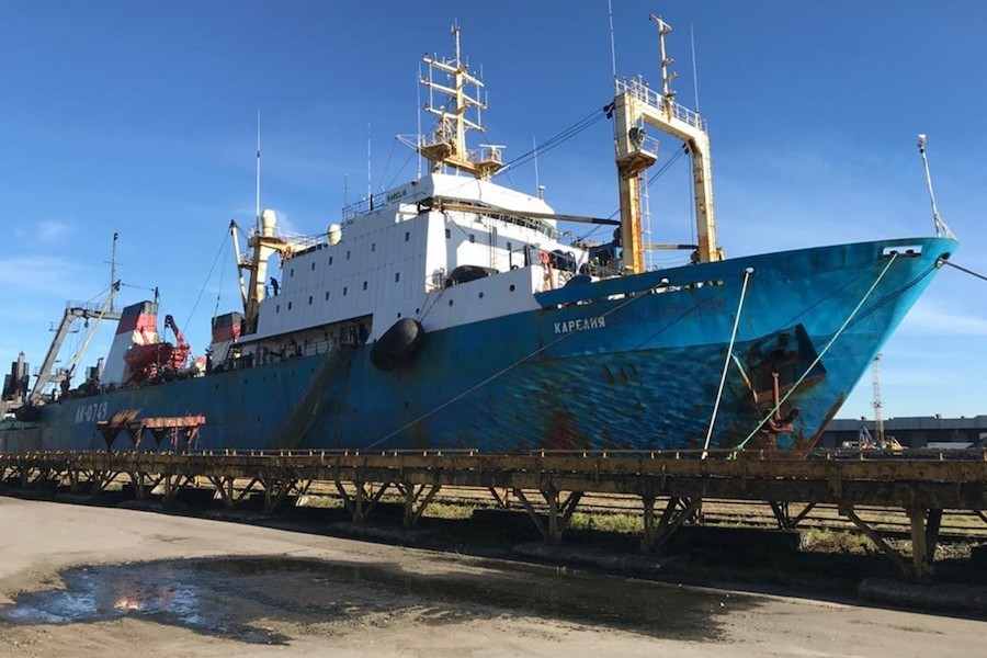 Оперштаб: зараженные моряки с траулера «Карелия» попадут в калининградскую статистику