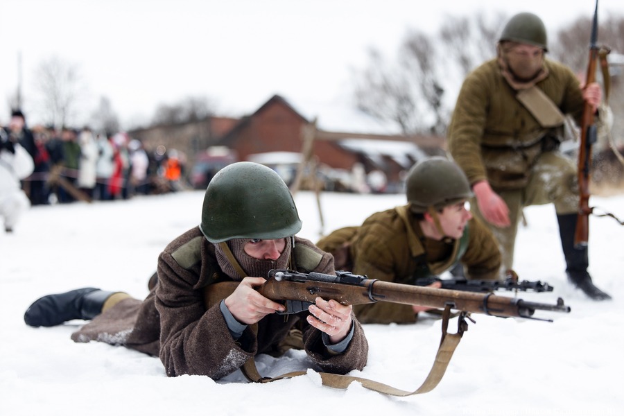 Ключ от железных ворот Кёнигсберга: как прошла реконструкция штурма Лабиау (фото)