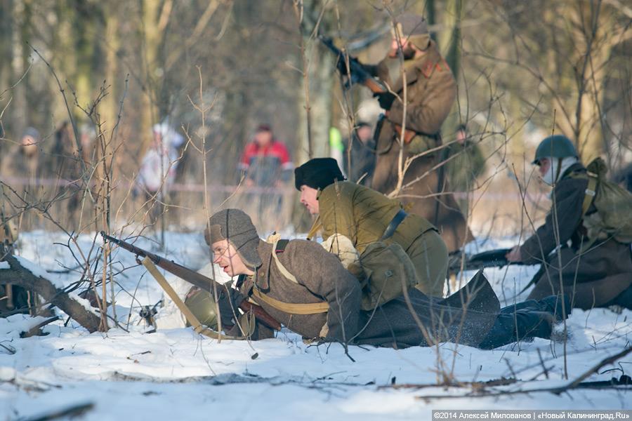 Штурм Инстербурга: в Черняховске прошла военно-историческая реконструкция
