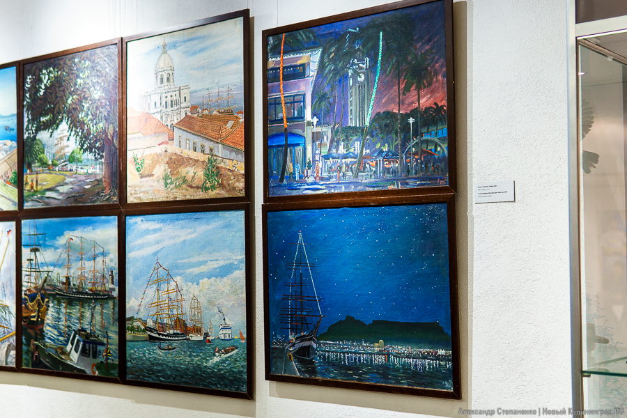 Кругосветка на холсте: как открылась выставка живописи Андрея Красильщикова (фото)