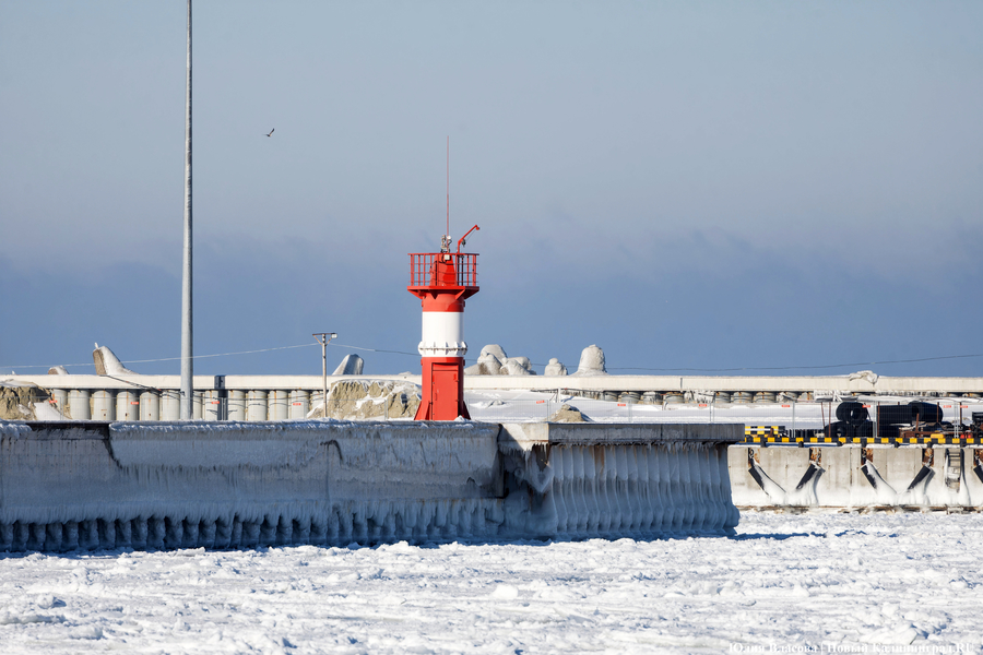 Балтика во льдах: как выглядит побережье после рекордных морозов