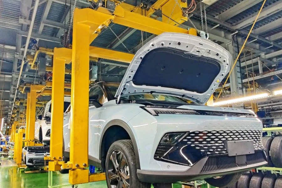 На «Автоторе» выпустили первую партию кроссоверов BAIC X55 (фото)