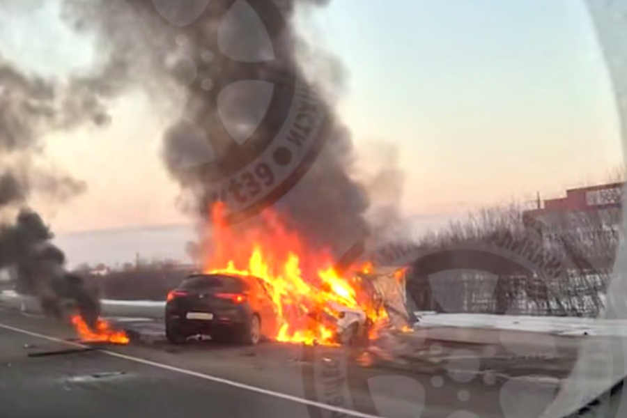 На «Берлинке» произошло лобовое ДТП, погиб человек (фото)