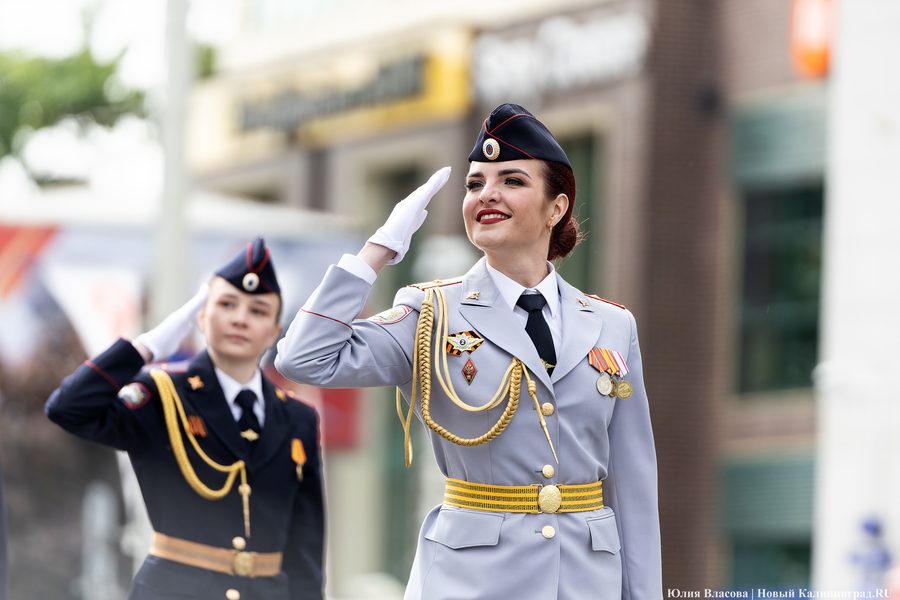 Как проходил Парад Победы в Калининграде (фото)