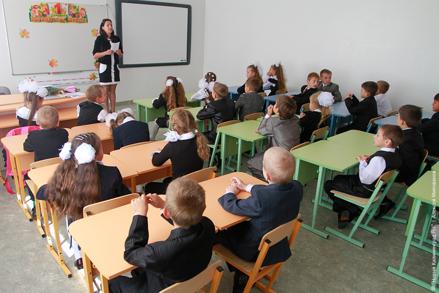 В Калининградской области за три года число школьников увеличилось почти на 9 тысяч