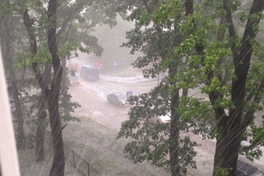 Хляби небесные: крупный град глазами читателей «Нового Калининграда.Ru»