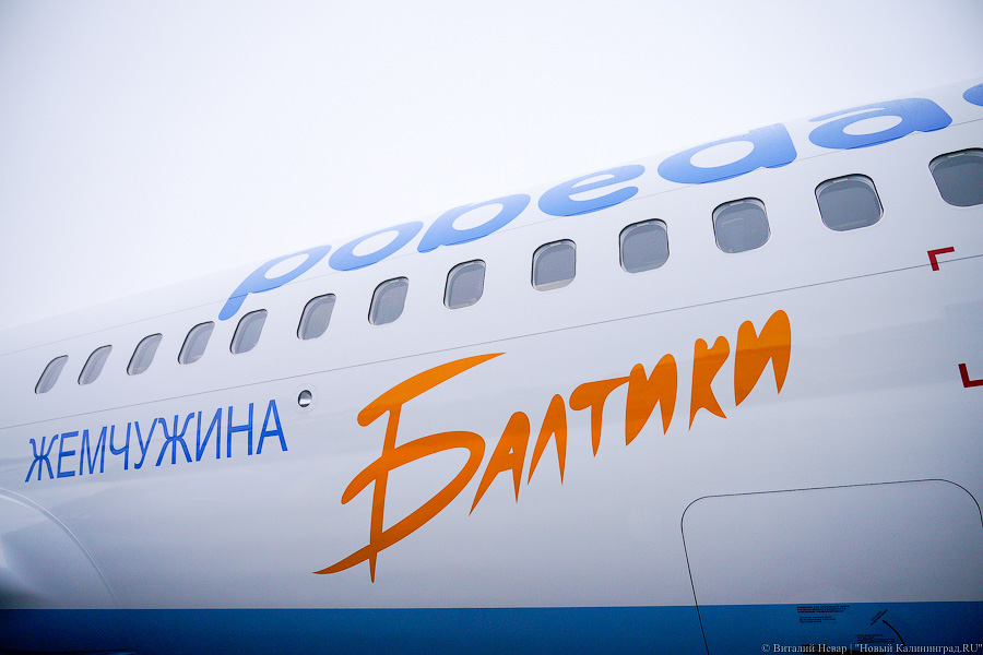 «Жемчужина Балтики»: как выглядит самолёт «Победы» в честь Калининградской области
