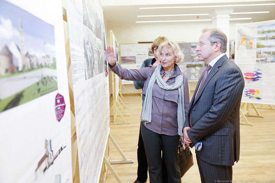 Чемпион по конкурсам: в Калининграде открылась выставка проектов «Пост-замка»