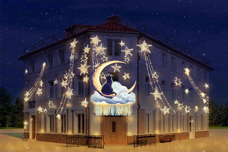 Для зеленоградского ЗАГСа заказали новогоднюю конструкцию за 528 тыс. рублей