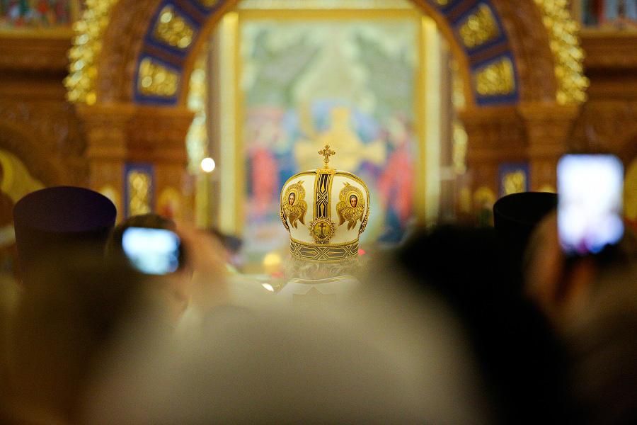 Орден за храм: что Патриарх шепнул на ухо Ярошуку на торжественной службе