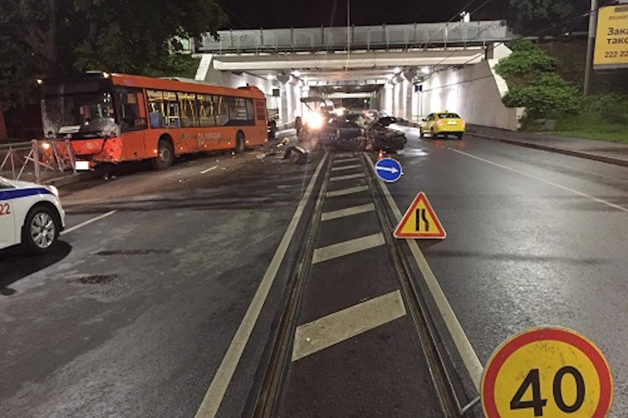 УМВД: авария с рейсовым автобусом и «Ауди» произошла по вине пьяного водителя