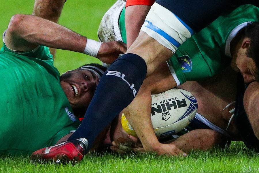Россия — Португалия: как наши парни победили в матче Rugby Europe в Калининграде