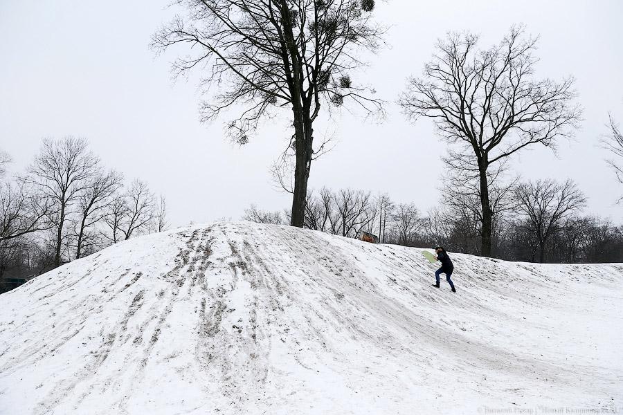 Опасно и безопасно: где в Калининграде найти снежные горки