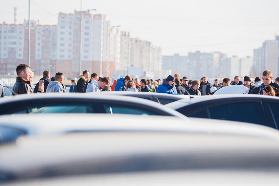 Международный женский дрифт: в Калининграде прошел автомобильный слет для девушек