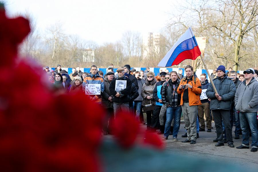1 марта: В Калининграде провели минуту молчания в память о Немцове