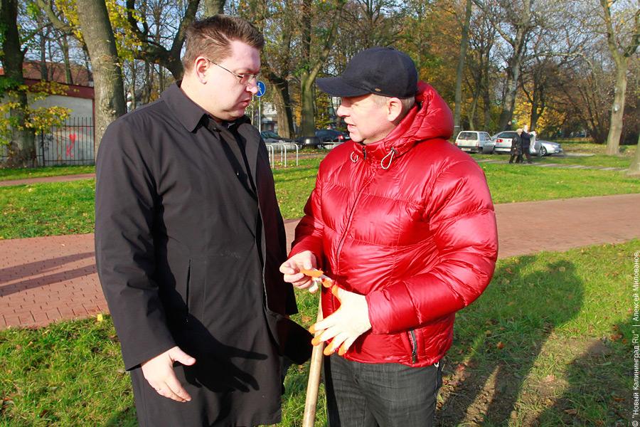 "Осенние посадки. Власть": фоторепортаж "Нового Калининграда.Ru"