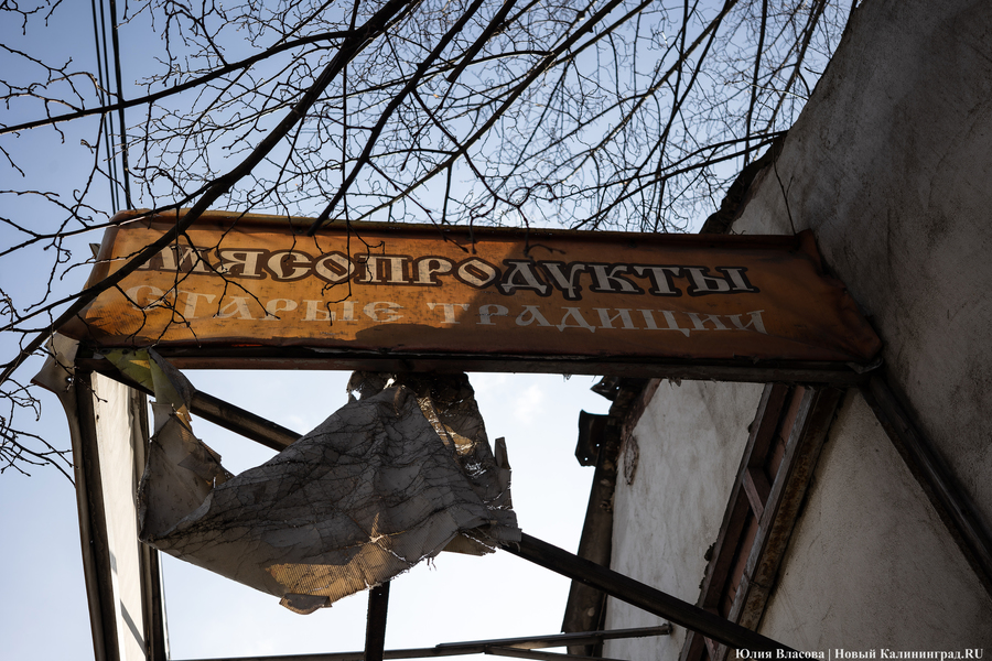 След Розенау: как выглядит заброшенный мясокомбинат на Аллее Смелых (фото)