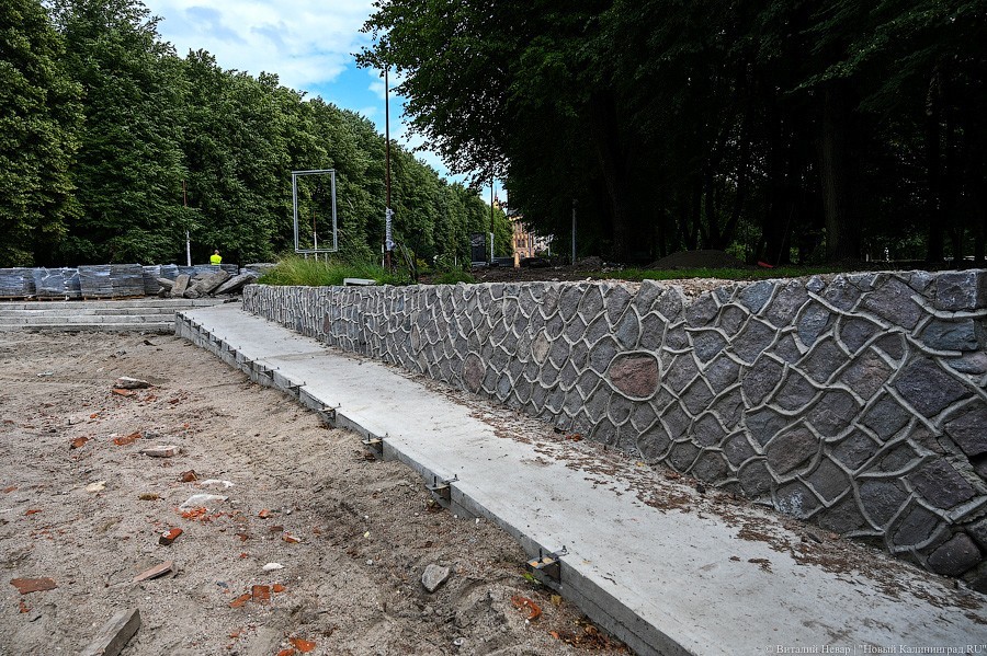 «Вступают в финальную стадию»: как выглядит остров Канта в ходе реконструкции (фото)