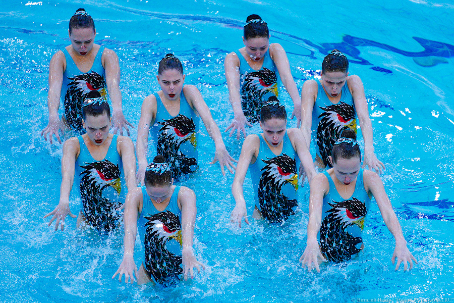 В Калининграде проходит Кубок России по синхронному плаванию. Вот как это выглядит (фото)