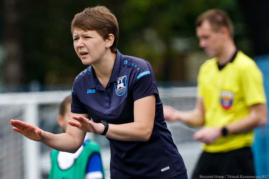 Голкиперка, форвардка: женская «Балтика» дебютировала на Кубке России (фото)