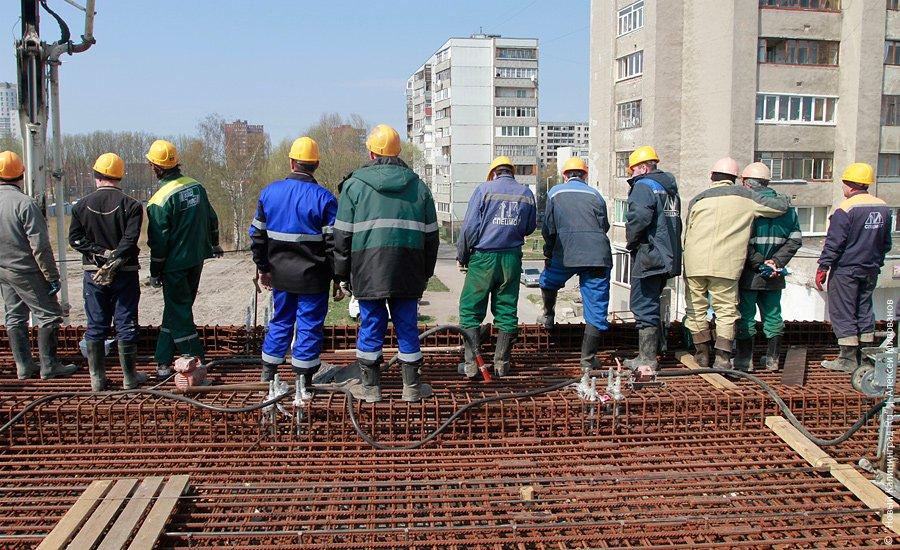 "Первый бетон на второй эстакаде": фоторепортаж "Нового Калининграда.Ru"