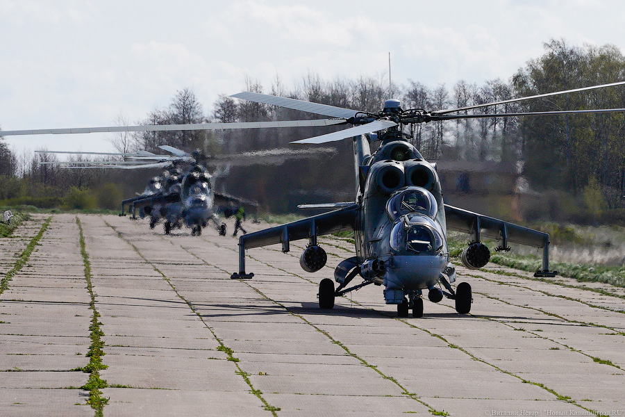 Пробки с воздуха: как прошла генеральная репетиция парада в Калининграде (фото)