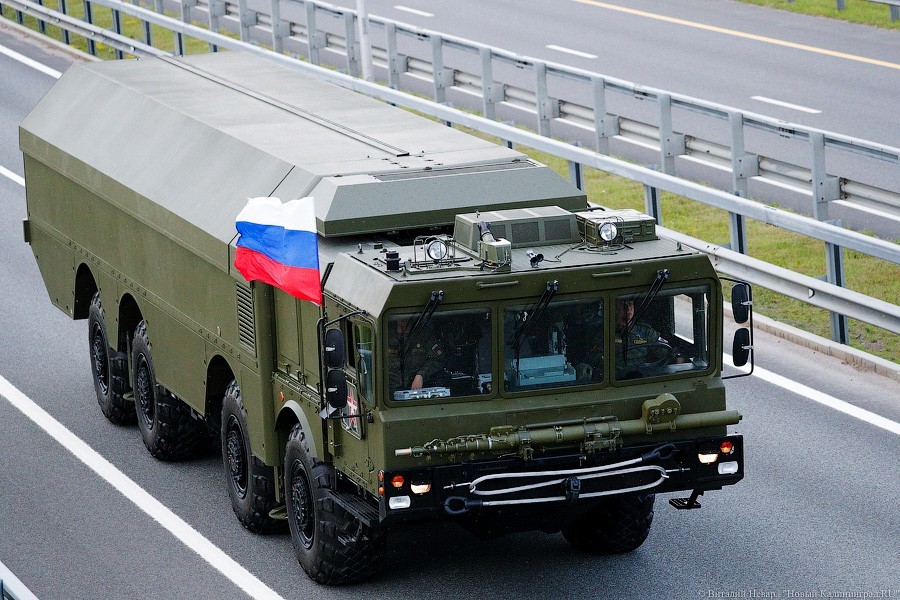 Люпины и «Гиацинты»: передислокация военной техники для парада в Калининграде (фото)