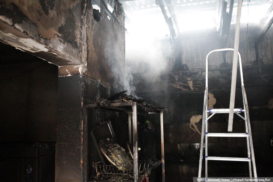 «Деликатесное возгорание»: пожар в магазине элитных продуктов
