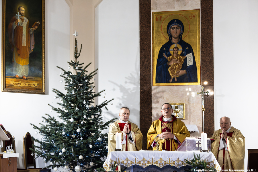 Навстречу Рождеству: как прошел католический сочельник в Калининграде (фото)